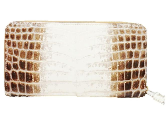 Cartera Zippy de Cocodrilo Louis Vuitton Castaño - vista 4
