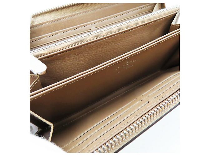 Cartera Zippy de Cocodrilo Louis Vuitton Castaño - vista 6