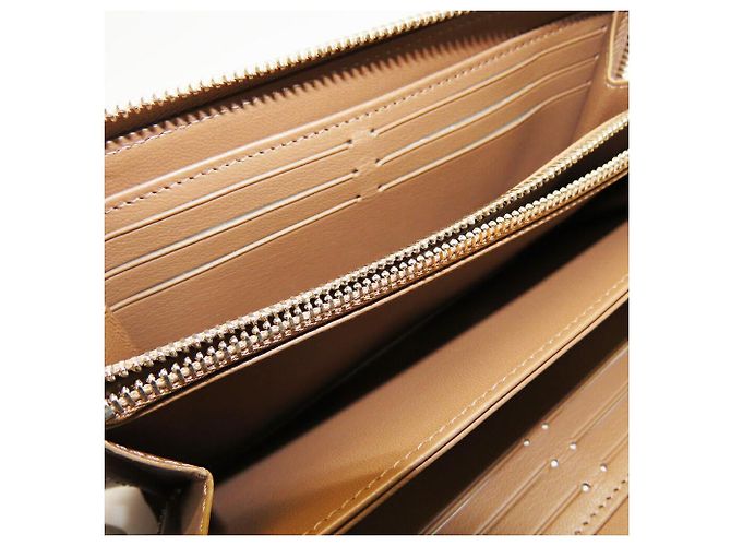 Cartera Zippy de Cocodrilo Louis Vuitton Castaño - vista 7