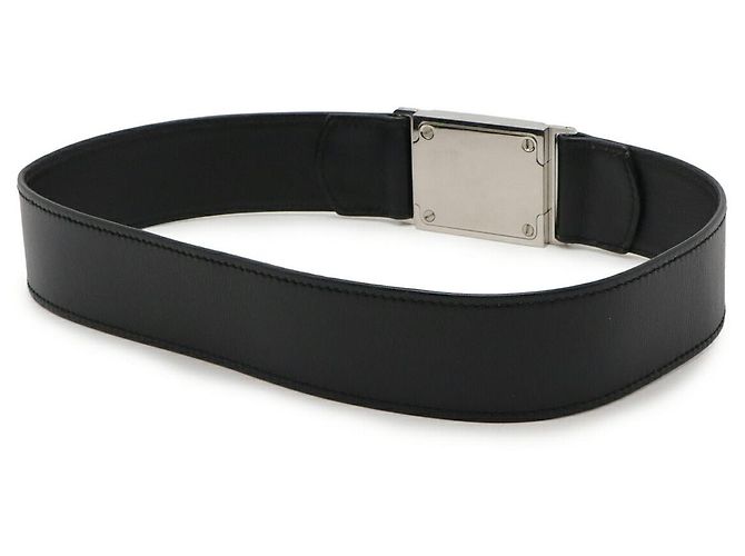 Chanel Ledergürtel Schwarz - Ansicht 2