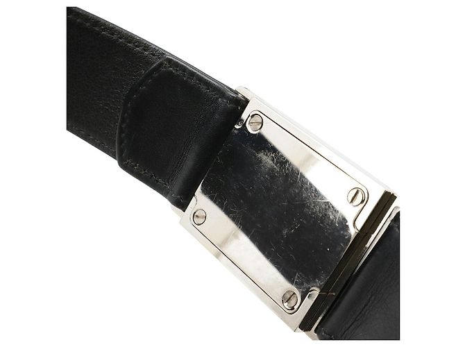 Chanel Ledergürtel Schwarz - Ansicht 4