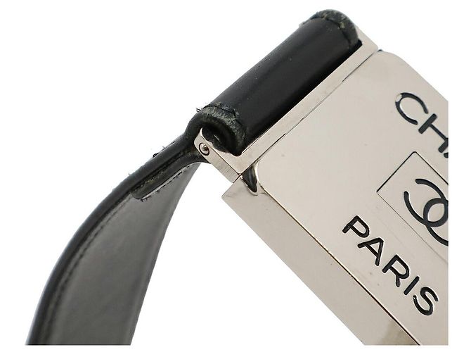 Chanel Ledergürtel Schwarz - Ansicht 5