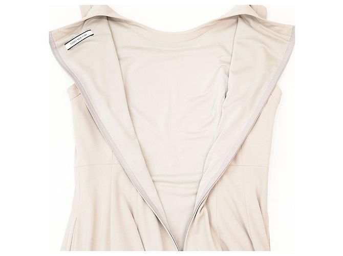 Autre Marque Abito in poliestere FOXEY NEW YORK 40616 Beige - vista 8
