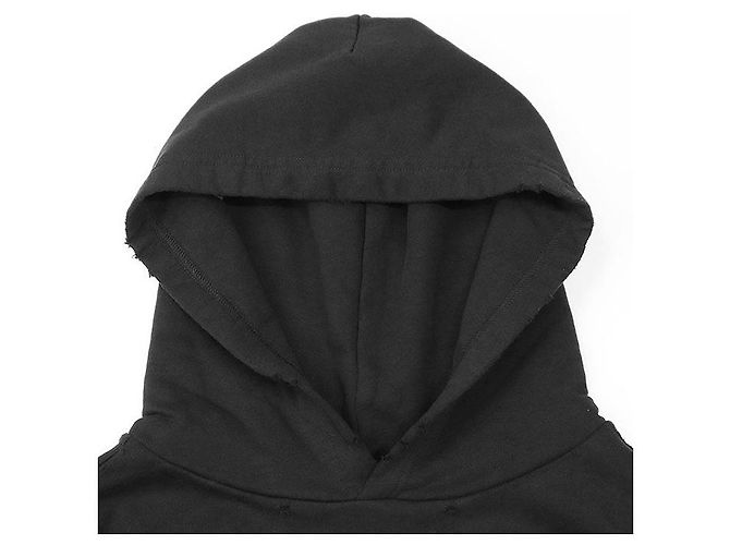Everyday Sudadera de algodón Crush Destroyed de Balenciaga Negro - vista 11