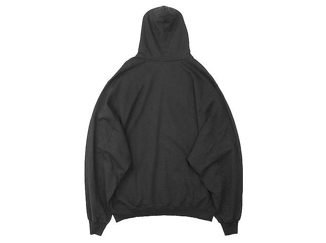 Everyday Sudadera de algodón Crush Destroyed de Balenciaga Negro - vista 6