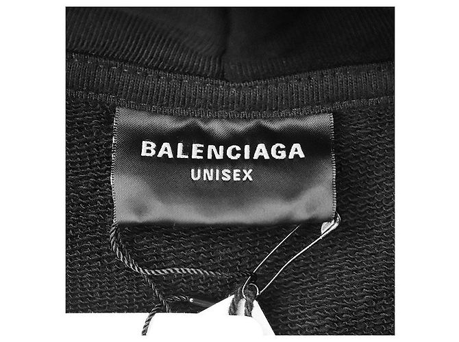 Everyday Sudadera de algodón Crush Destroyed de Balenciaga Negro - vista 8