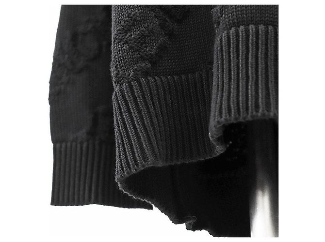 Everyday Suéter de algodón Balenciaga Negro - vista 4