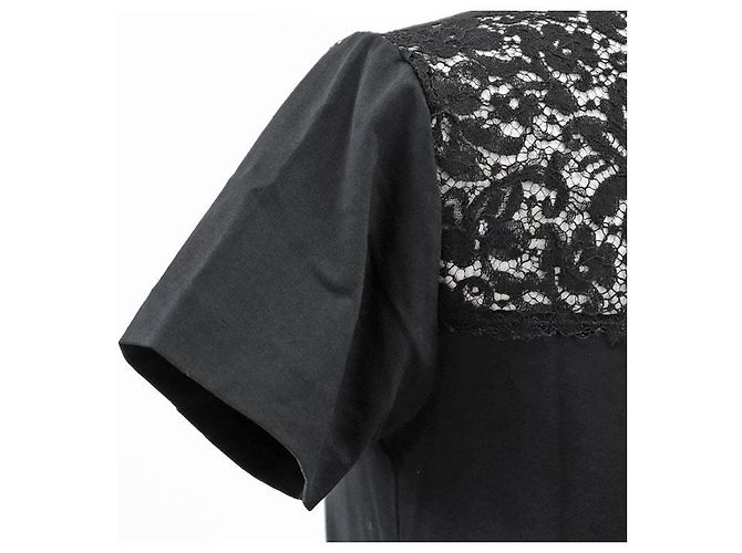 Dolce & Gabbana Top de Algodón Nylon Dolce&Gabbana Negro - vista 6