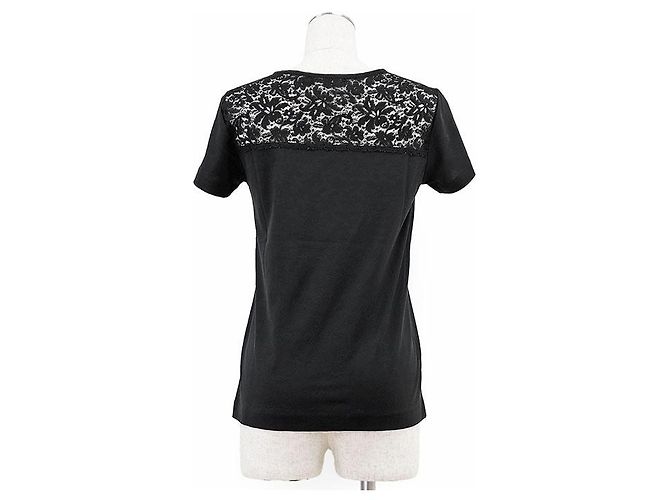 Dolce & Gabbana Top de Algodón Nylon Dolce&Gabbana Negro - vista 7