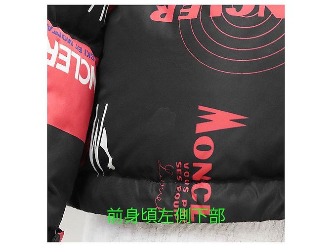 Moncler WILSON GIUBBOTTO Chaqueta de Plumas de Nylon Multicolor - vista 4