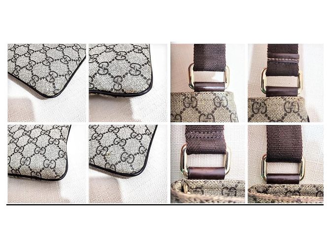 Dionysus Borsa Gucci GG Supreme marrone in tela e pelle - vista 8
