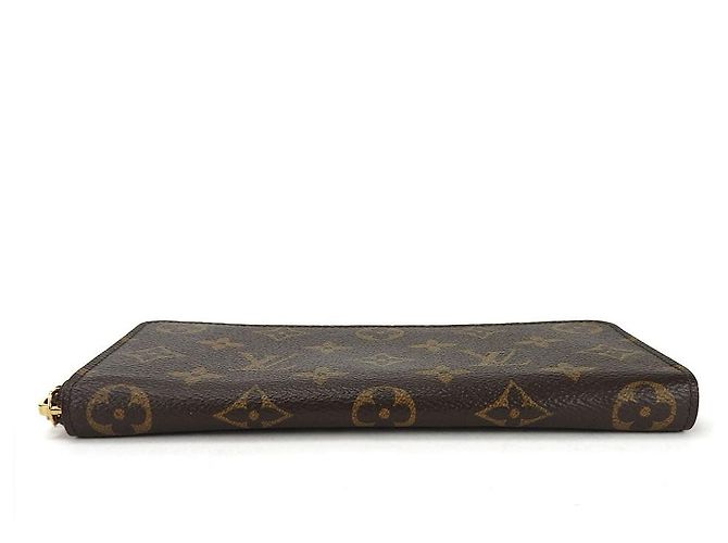 Slender Cartera Larga Monograma Clemence de Louis Vuitton Castaño Rosa - vista 4