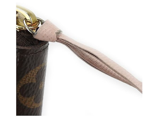Slender Cartera Larga Monograma Clemence de Louis Vuitton Castaño Rosa - vista 6