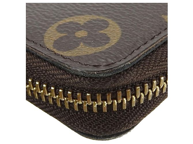 Slender Cartera Larga Monograma Clemence de Louis Vuitton Castaño Rosa - vista 8