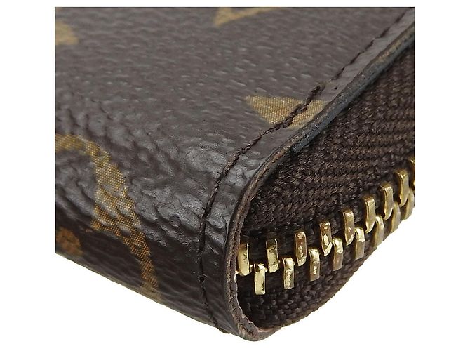 Slender Cartera Larga Monograma Clemence de Louis Vuitton Castaño Rosa - vista 9