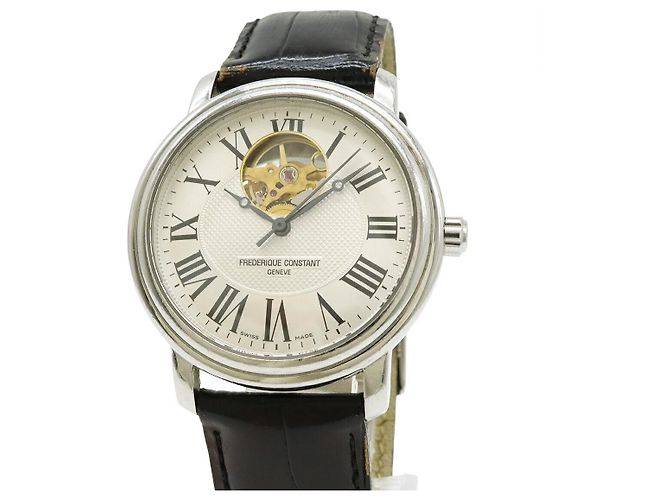 Autre Marque FREDERIQUE CONSTANT Classic Heart Beat Edelstahl Silber - Ansicht 4