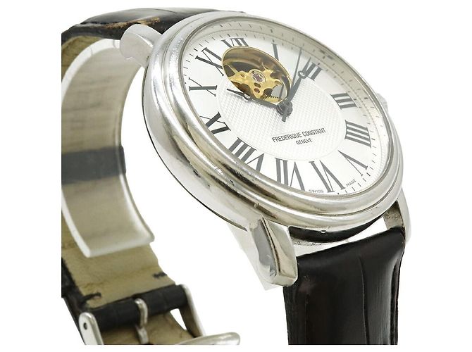 Autre Marque FREDERIQUE CONSTANT Classic Heart Beat Edelstahl Silber - Ansicht 5