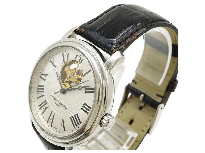 Autre Marque FREDERIQUE CONSTANT Classic Heart Beat Edelstahl Silber - Ansicht 6
