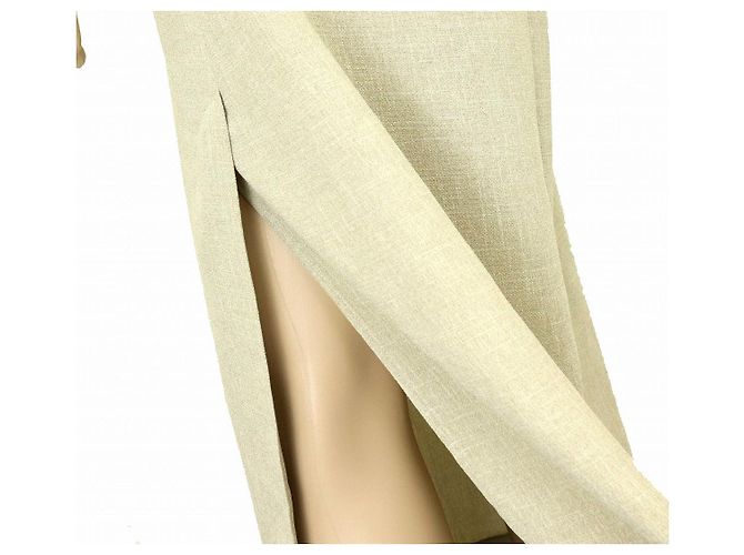 Autre Marque MANI Kleid aus Polyester Beige - Ansicht 4