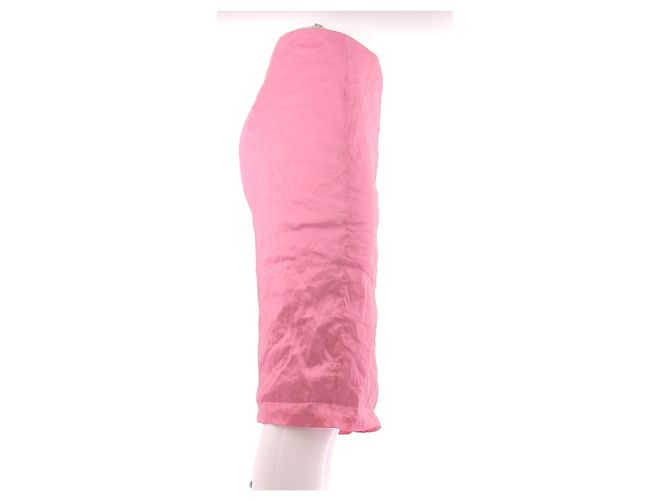 Falda Carven rosa midi - vista 3