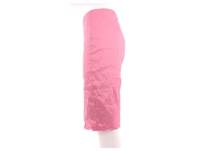 Falda Carven rosa midi - vista 4