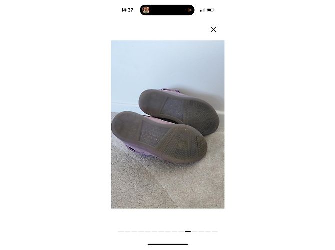 Lanvin Curv Sneaker Lila Leder Größe 39 - Ansicht 11