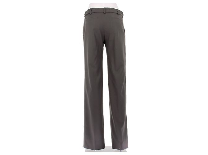 Chloé Pantalón topo de lana Beige - vista 2