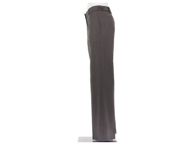 Chloé Pantalón topo de lana Beige - vista 4
