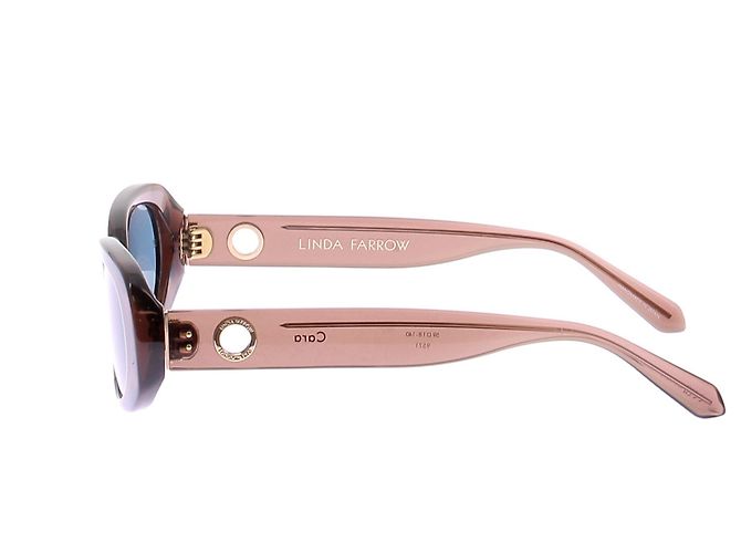 Linda Farrow Sonnenbrille "Cara" hellbraun - Ansicht 3
