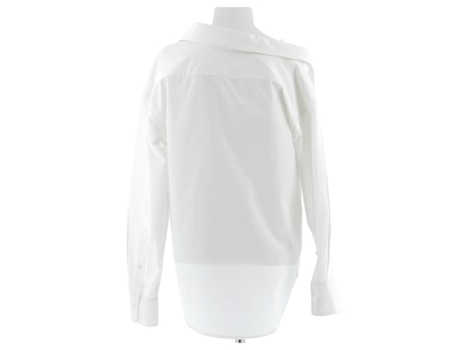 Alexander Wang Camisa blanca de algodón Blanco - vista 2
