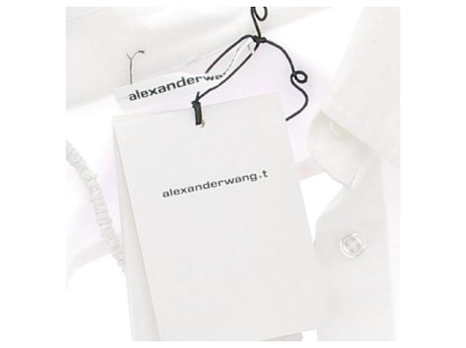 Alexander Wang Camisa blanca de algodón Blanco - vista 6