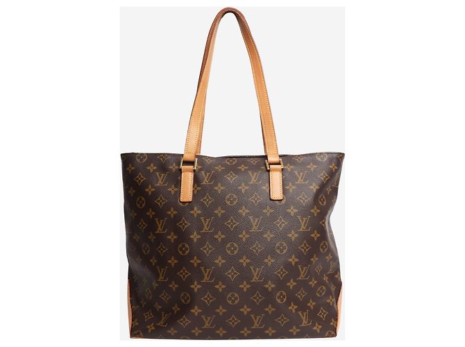 Louis Vuitton Borsa Tote Cabas Mezzo Monogram 2001 marrone - vista 3