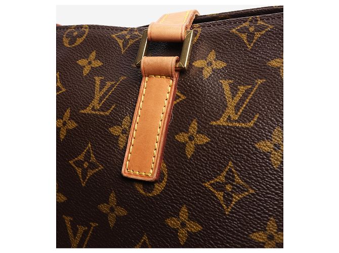 Louis Vuitton Borsa Tote Cabas Mezzo Monogram 2001 marrone - vista 5