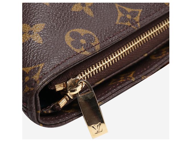 Louis Vuitton Borsa Tote Cabas Mezzo Monogram 2001 marrone - vista 6