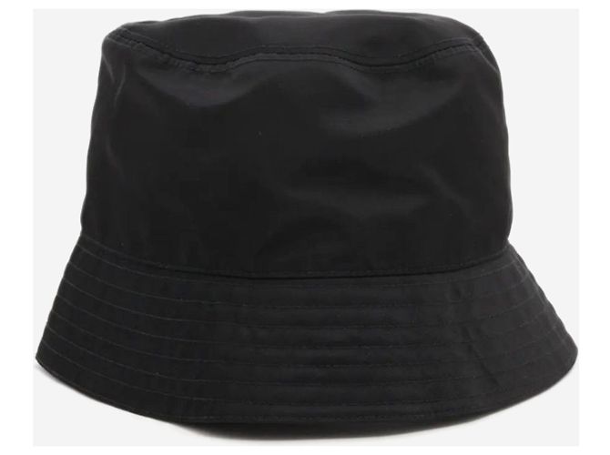 Prada Schwarzer Re-Nylon Bucket Hat - Größe S - Ansicht 3