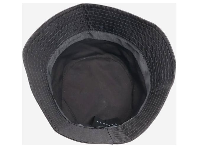 Prada Schwarzer Re-Nylon Bucket Hat - Größe S - Ansicht 4