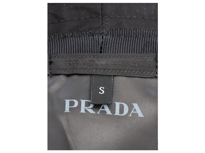 Prada Schwarzer Re-Nylon Bucket Hat - Größe S - Ansicht 5