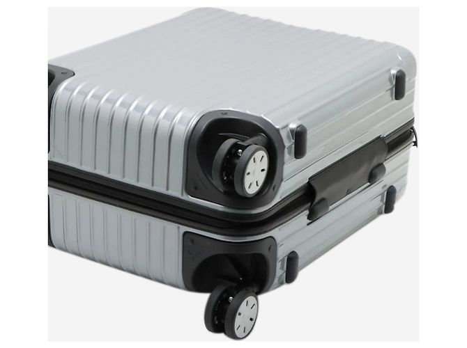 Rimowa Valigia piccola Deluxe argento Salsa - vista 3
