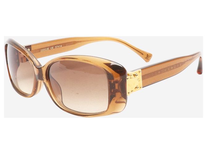 Louis Vuitton Gafas de sol con brillo bronce - vista 2