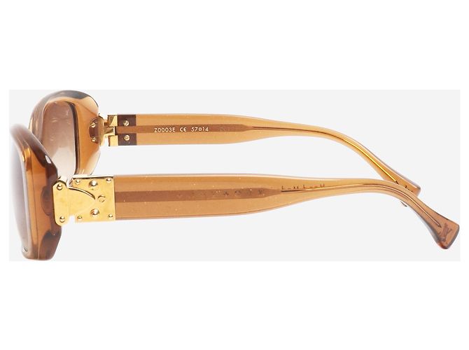 Louis Vuitton Gafas de sol con brillo bronce - vista 4