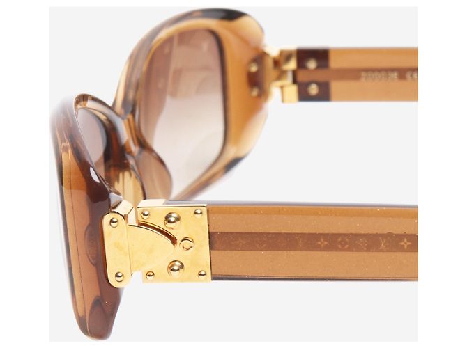 Louis Vuitton Gafas de sol con brillo bronce - vista 5