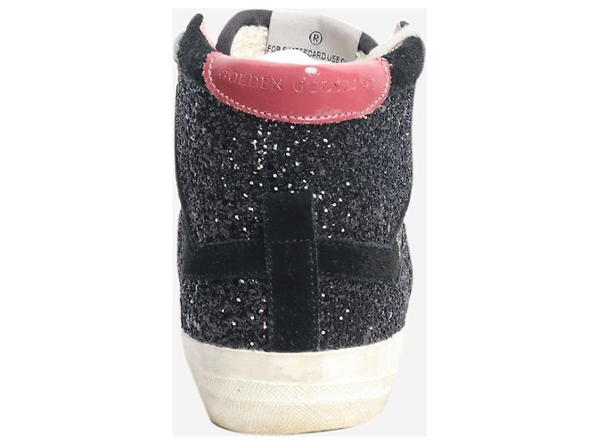 Golden Goose Schwarze Mid Star Sneaker - Größe EU 38 - Ansicht 3