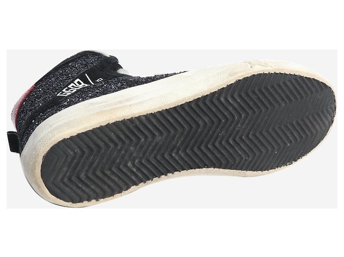 Golden Goose Schwarze Mid Star Sneaker - Größe EU 38 - Ansicht 6
