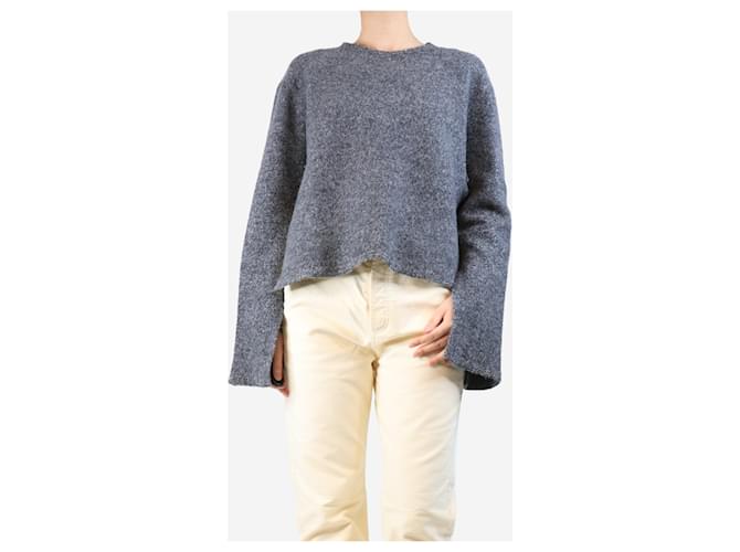 Ellery Grau Wollpullover - Größe S - Ansicht 3