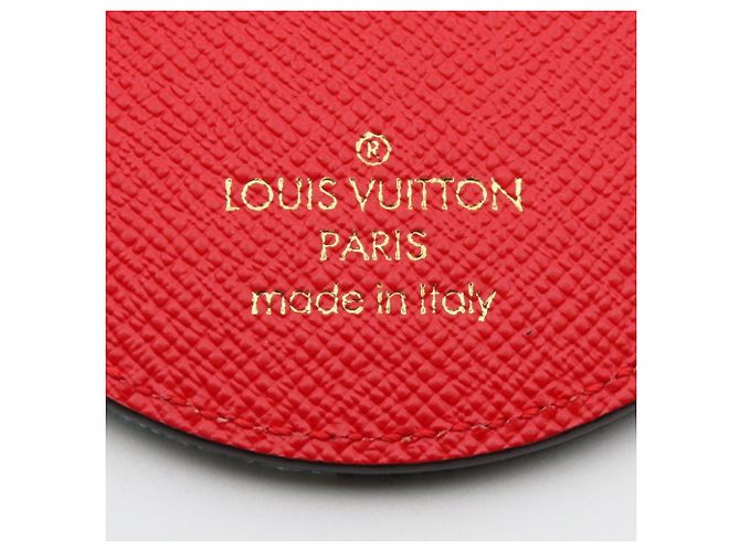 Portachiavi in denim Monogram Louis Vuitton Rosso Blu Monogramma - vista 5