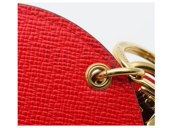 Portachiavi in denim Monogram Louis Vuitton Rosso Blu Monogramma - vista 6