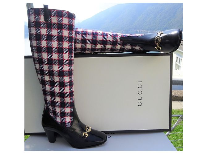 Gucci  ORIGINALI e NUOVI! stivalli n. 37 (37,5) Multicolore - vista 3