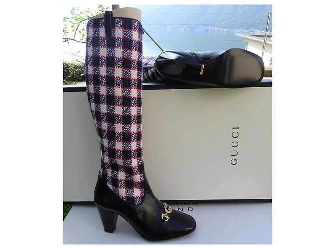 Gucci  ORIGINALI e NUOVI! stivalli n. 37 (37,5) Multicolore - vista 9