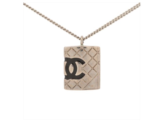 Collana Chanel 05C 2005 Cambon Coco Mark Argento - vista 2