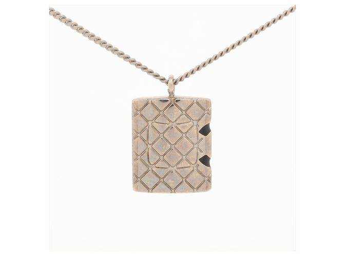 Collana Chanel 05C 2005 Cambon Coco Mark Argento - vista 3